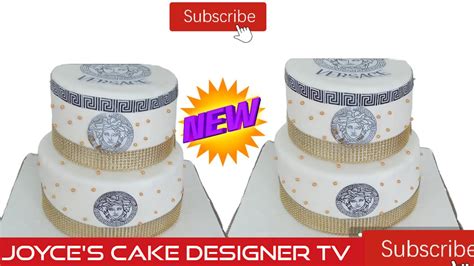 Easy Ways to Decorate Beautiful Versace cake/Birthday cake